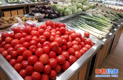 上周食用農產品價格漲幅回落，生產資料價格漲幅持平